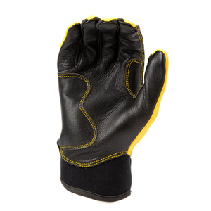 Gants de frappe de baseball professionnels confortables multicolores en Spandex/Nylon avec fermeture auto-agrippante, durables et respirants - Product Image 3