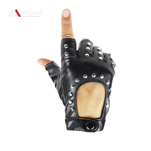 ถุงมือนิรภัยหนังวัวแบบเต็มนิ้วถุงมือนิรภัยกันน้ำสำหรับผู้ขับขี่ขี่จักรยานกีฬากลางแจ้ง - Product Image 2