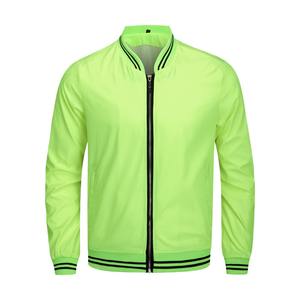 แจ็กเก็ตกันหนาวมีซิปสำหรับผู้ชายเสื้อแจ็คเก็ตแขนยาวย้อมสีพิมพ์ลายสำหรับฤดูใบไม้ผลิดีไซน์ใหม่ - Product Image 6