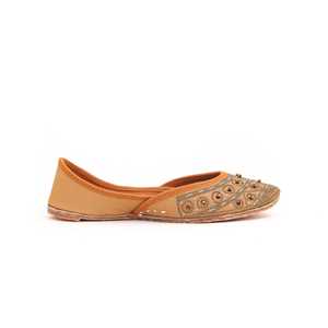 Chicas Brown Fancy Khusa Chunky Shoes KD0781 - Product Image 3