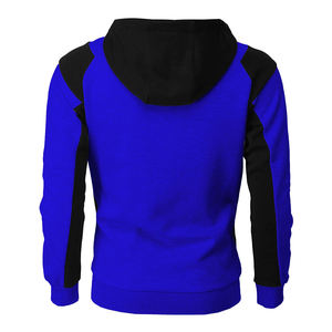 Ventes en gros de sweats à capuche pour hommes, taille plus, zippés, doublés, anti-froissage, logo brodé personnalisé, 100% coton - Product Image 2