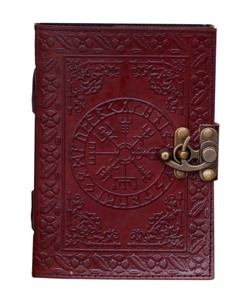 Journal personnalisé en cuir Mandala Chakra gaufré écriture Journal livre vierge fournitures de bureau carnet de notes pour étudiants vente en gros - Product Image 1