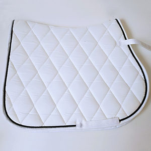 High Quality Custom English Western Saddle Pads Best Design Lightweight Polyester Material with Wholesome Fleece for <b>Dressage</b> - Product Image 4