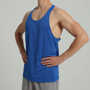 Débardeur sans manches d'été personnalisé pour hommes de haute qualité en coton respirant tricoté Style décontracté pour Fitness Gym Hood Running Tops - Product Image 3