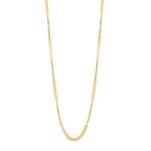 Umiyaji FBG0007 Chaîne en pierre plaquée or Colliers fins élégants - Product Image 1