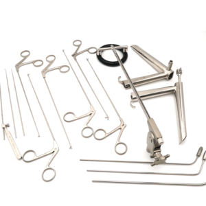 Forceps laryngé manuel en acier réutilisable, instruments chirurgicaux ORL, vente chaude - Product Image 2