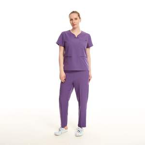 Uniforme de Hospital Más Vendido, Parte Superior para Mujer, Traje de Enfermera, Conjuntos de Algodón y Poliéster, Uniformes de Enfermería Personalizados de Alta Calidad - Product Image 6