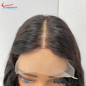 GRANDE VENTE: Body Wave Fermeture Perruque Cheveux Double Drawn Perruque Cheveux Prêt À Livraison Original Cheveux Humains Pour les femmes noires - Product Image 2