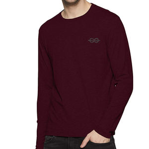 Venta caliente Camiseta de manga larga Camiseta transpirable Hombres Ropa de calle cómoda Camisetas de manga larga Camisas de precio de fábrica - Product Image 4