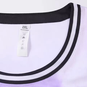 Ensemble d'uniformes de basket-ball sans manches de dernière génération, design OEM, 100% polyester, style actuel, meilleure qualité - Product Image 2