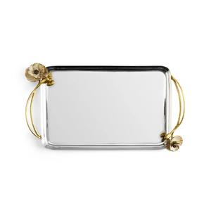 Bandeja de Servicio de Metal Hecha a Mano en India de Primera Calidad para la Presentación de Alimentos, Perfecta para Mejorar el Estilo de la Mesa y Elevar el Ambiente de su Hogar - Product Image 4