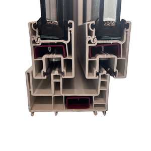 Trung Quốc Cổ Điển Khác Nhau Nhựa Hồ Sơ Đùn 92 Loạt Chì Miễn Phí PVC Vinyl Cửa Sổ Upvc Hồ Sơ - Product Image 2