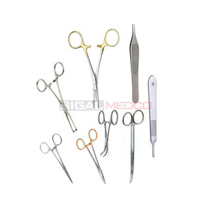 Kit de Cirugía General Veterinaria Premium Reutilizable de Acero Inoxidable Alemán, Juego de Instrumental para Esterilización, Obstetricia, Ginecología y Partos - Product Image 5