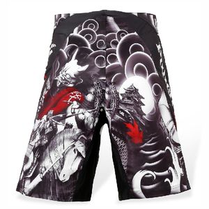 Pantalones Cortos de MMA Profesionales de Último Diseño, Sublimación Personalizada con Estampados Frontales, Duraderos, Elásticos, de Secado Rápido y Transpirables, de Poliéster - Product Image 3