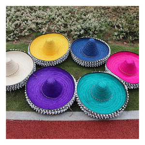 Sombreros de salvavidas de verano personalizados para hombres hechos de hierba natural con ala ancha para pesca y surf - Product Image 3