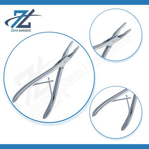 Pinza Jansen Rongeur de Curva Corta con Junta Roscada de 8 mm, Mordida de 152 mm de Largo, Instrumentos Quirúrgicos Manuales de Acero Inoxidable, Certificación CE - Product Image 4