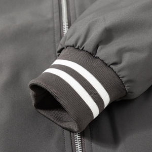 Chaquetas casuales a prueba de viento resistentes al agua de estilo callejero para hombres de alta calidad 100% algodón - Product Image 3