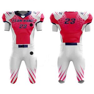 Uniforme de fútbol americano transpirable sublimado personalizado 100% tela de poliéster - Product Image 1