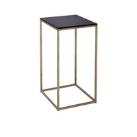Table basse moderne en marbre avec base en fer et finition laiton mat, mobilier de maison, tailles réglables et personnalisables, prix de gros