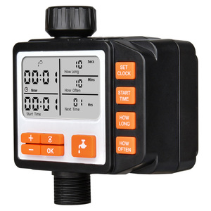 Temporizador Automático de Riego para Jardín con Pantalla Grande, Aspersor de Riego de Plástico para Césped, para Uso en Exteriores - Product Image 1