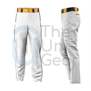 Tenues de baseball unisexes personnalisées respirantes et anti-humidité, maillots et pantalons, ensembles de vêtements de sport en gros, vente chaude - Product Image 4