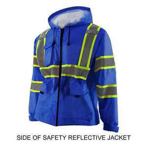 Veste de sécurité imperméable en stock Veste de sécurité à capuche légère Veste de sécurité de qualité - Product Image 2