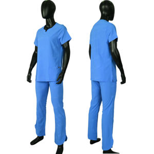 Cómodo conjunto de Hospital superior Unisex, pantalones de enfermera para mujer, pantalones inferiores de Doctor tejidos, uniformes de enfermería convenientes - Product Image 2