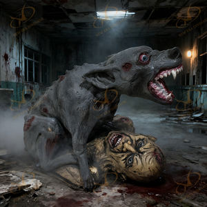 Figuras temáticas de terror NED: accesorios profesionales para casas embrujadas con diseño de <span class=keywords><strong>personajes</strong></span> - Product Image 3