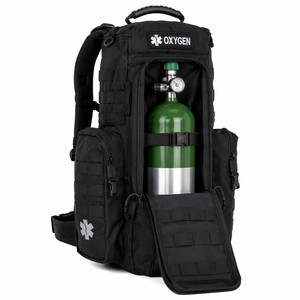 Sac à dos pour bouteille d'oxygène en forme de D, sac de transport portable pour bouteille d'O2 EMS, sac pour équipement médical de premiers secours, sac pour bouteille de gaz oxygène - Product Image 1