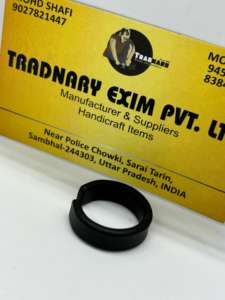 Black Finger Ring in Pure <b>Copper</b> With Etched Design & Circular Shape Fine Jewelry for Party & Wedding Gift Engagement Ring - Product Image 2