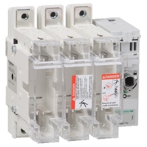Per SCHNEIDER ELECTRIC TeSys GS2N3 3P 250A Interruttore-Sezionatore-Fusibile con Montaggio DIN 1 - Product Image 1