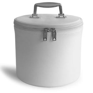 Étui de luxe pour fez maçonnique en similicuir, boîte de rangement et de présentation |   Étuis pour casquettes des francs-maçons (blanc) - Product Image 5