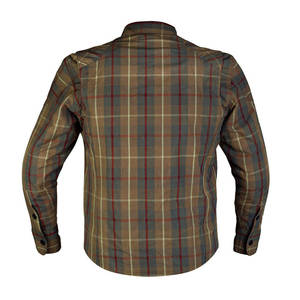 Nueva Camisa Chaqueta de Motociclista de Franela Estilo Leñador con Forro de Kevlar, Hecha a Medida - Product Image 3