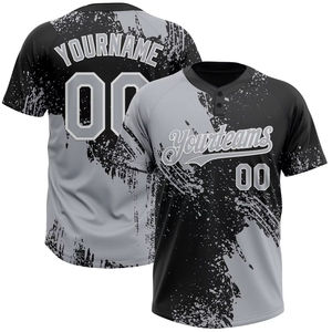 Camiseta de Softbol para Hombre al por Mayor, Diseño Personalizado, Transpirable, de Secado Rápido, MOQ Bajo, Ligera, 100% Poliéster, Nombre del Equipo Personalizado 2026 - Product Image 1