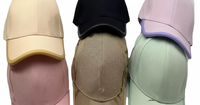 Casquettes de baseball unisexes de luxe 6 panneaux, impression par sublimation, personnalisables, vente en gros, mode, lettres à pois, sportives, en coton peluche