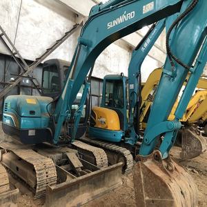 Mini-excavatrice d'occasion Sunward SWE70E, vente de petite excavatrice d'occasion, équipement de construction lourd, prix abordable - Product Image 1