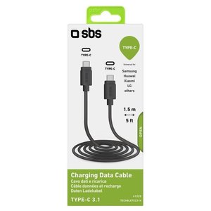 Cavo USB-C Cable de Carga y Datos 60W Negro 1.5m TECABLETCC31K - Product Image 2