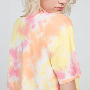 100% algodón Mujer Casual Crop Top camisetas logotipo personalizado ropa de calle para la primavera OEM ODM verano Color sólido Top con logotipo frontal - Product Image 4