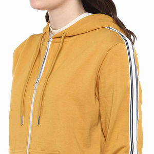 Nueva Sudadera con Capucha de Invierno para Mujer, Talla Grande, Informal, Forrada, con Cierre Completo, Cremallera Metálica, Bolsillo Tipo Canguro, Suave, Transpirable y Ecológica - Product Image 5