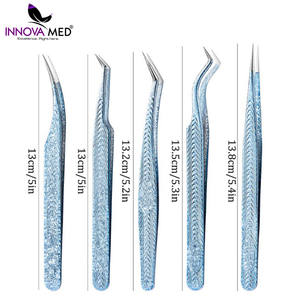 ที่มีคุณภาพสูงขนตาแหนบปลายที่แข็งแกร่ง3D และ6D แหนบต่อขนตาแหนบสแตนเลสที่คิดค้นเครื่องมือ - Product Image 5