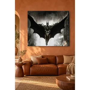 Fida Batman étendant sa cape dans les rues de Gotham, impression sur toile - Product Image 5