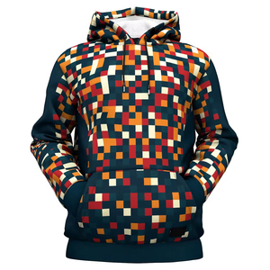 เสื้อมีฮู้ดโอเวอร์ไซส์สำหรับผู้ชายชุดใส่เดินถนนงานปักแฟชั่นเสื้อมีฮู้ดไม่มีลายโลโก้ - Product Image 4