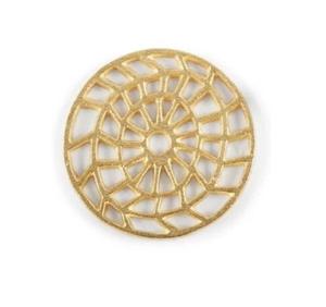 Modern <b>Silver</b> Leaf Trivet & <b>Placemats</b> New Heat Resistant Aluminium Decorative Table <b>Coasters</b> India-made Metal Pad - Product Image 4