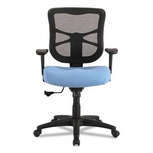 Alera ALEEL42BME70B Chaise ergonomique pivotante/inclinable à dossier moyen en maille de la série Elusion, supporte 275 lb, hauteur d'assise de 17,9 à 21,8 pouces - Product Image 3