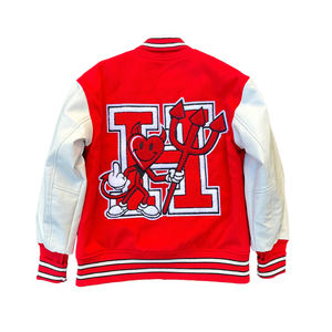 Chaqueta universitaria de tendencia de alta calidad/chaqueta con letras personalizada chaqueta universitaria bordada con estampado personalizado para hombre - Product Image 5