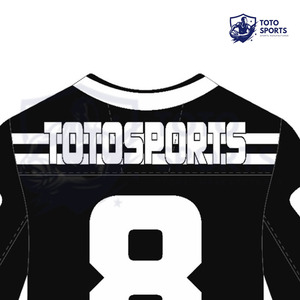 Black Color Best Supplier Full Sleeve Performance High Quality With Good Service New Arrival Sports Wear Ice Hockey Jersey - Product Image 5