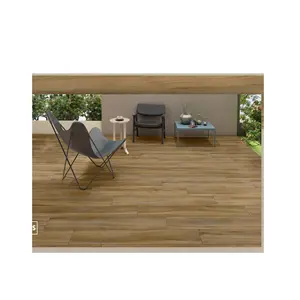 Balbon Teak para interiores de pared y suelo de último diseño, baldosas de madera de 200x1200mm con acabado mate de la India