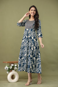 Kurtis Anarkali Reales de Fabricante Indio, Ropa Étnica al por Mayor, Diseños Tradicionales y Elegantes - Product Image 2