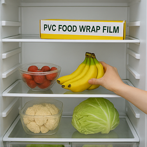 Film alimentaire de qualité alimentaire clair PVC coulée transparente Soluble dans l'eau enveloppe en plastique souple pour envelopper les aliments en gros - Product Image 6