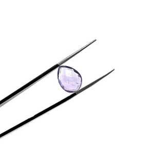 Cuentas de Amatista Rosa Facetadas en Forma de Pera, Calidad Briolette, Pares Combinados, 9X12 MM - Product Image 4